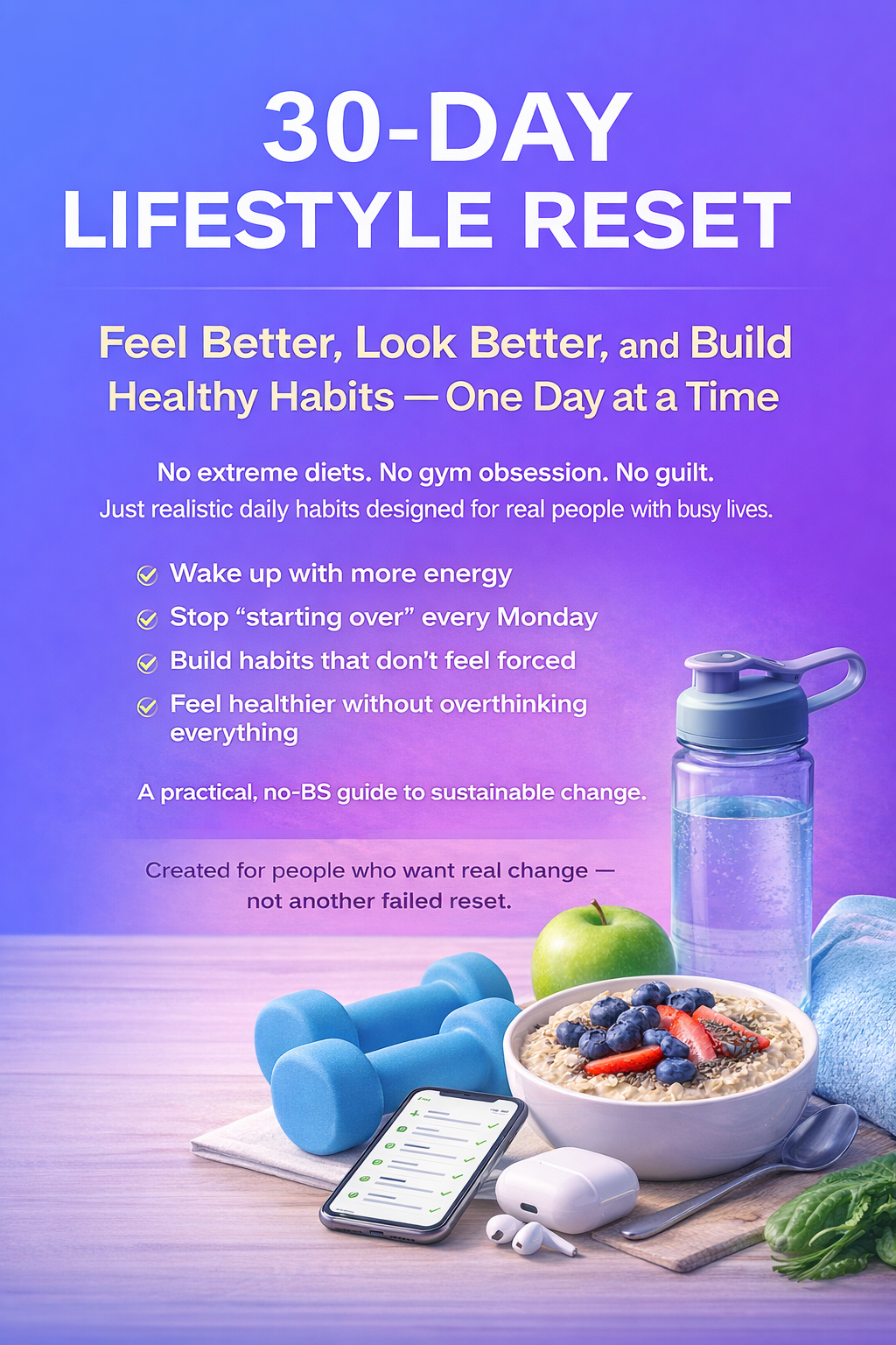 The 30-Day Healthy Lifestyle Reset